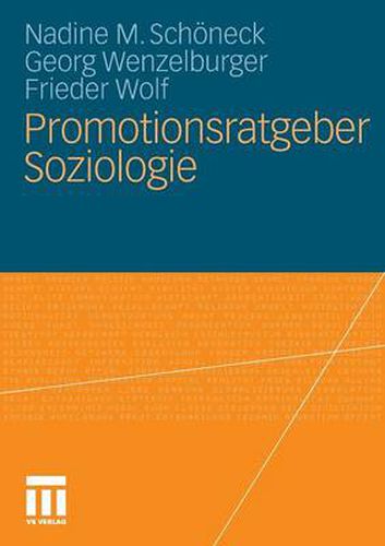 Cover image for Promotionsratgeber Soziologie