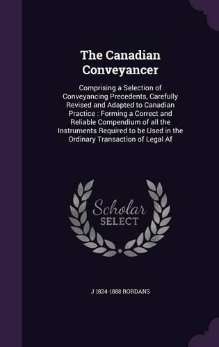 Cover image for The Canadian Conveyancer