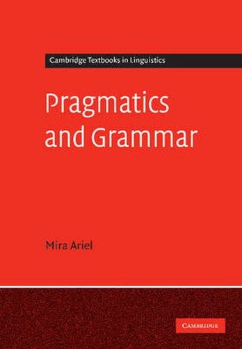 Cover image for Pragmatics and Grammar