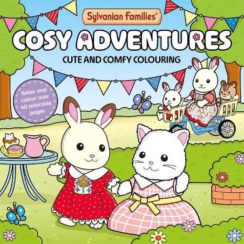 Cover image for Sylvanian Families Cosy Adventures Colouring Book