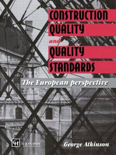 Cover image for Construction Quality and Quality Standards: The European perspective