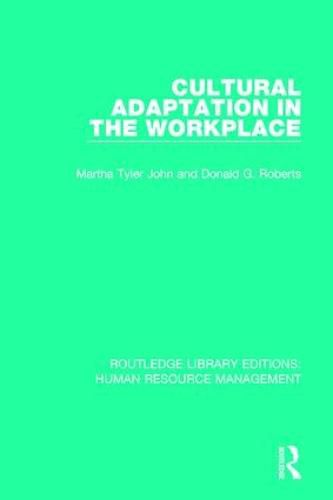 Cover image for Cultural Adaptation in the Workplace