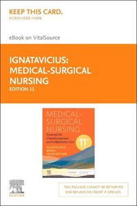 Cover image for Medical-Surgical Nursing - Elsevier eBook on Vitalsource (Retail Access Card): Concepts for Clinical Judgment and Collab