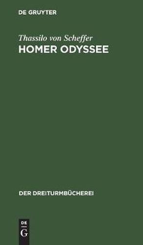 Cover image for Homer Odyssee