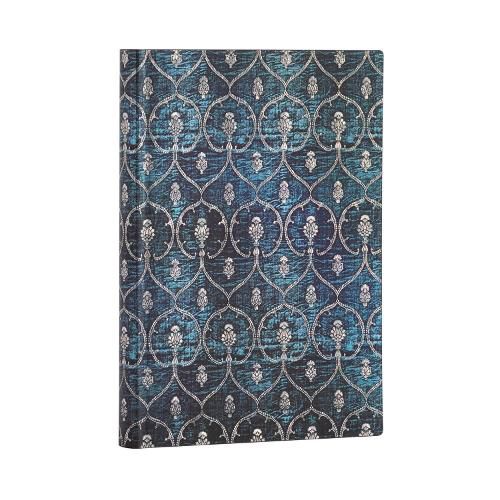 Cover image for Blue Velvet Midi Lined Journal