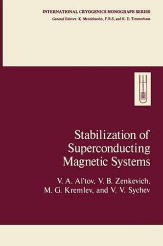 Cover image for Stabilization of Superconducting Magnetic Systems