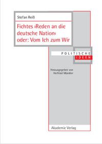 Cover image for Fichtes >Reden an Die Deutsche Nation