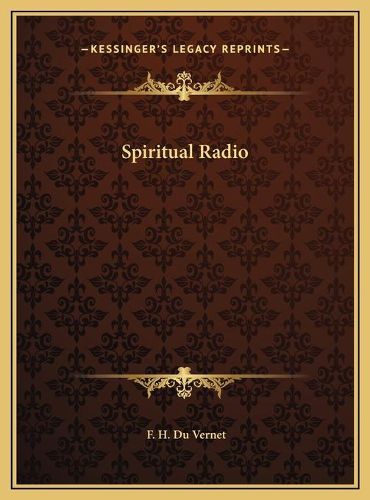 Cover image for Spiritual Radio