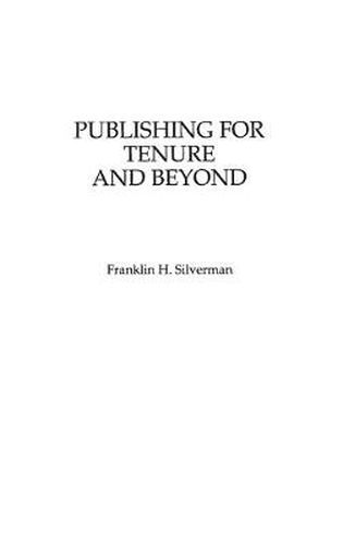 Cover image for Publishing for Tenure and Beyond