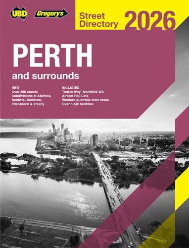 Cover image for Perth & Surrounds Street Directory 2026 68th edition