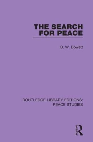 Cover image for The Search for Peace