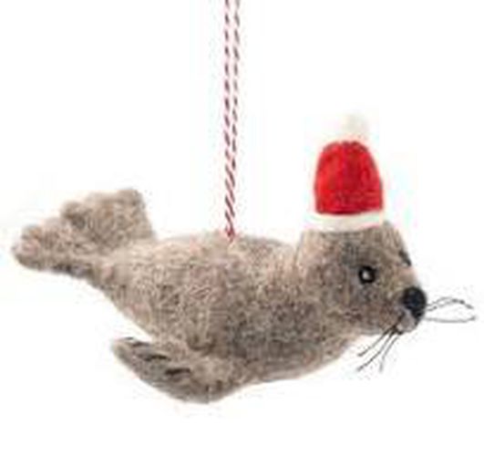 Cover image for Fur Seal Seth Felt Decoration