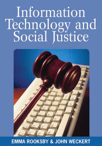 Cover image for Information Technology and Social Justice