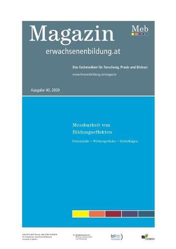 Cover image for Messbarkeit von Bildungseffekten: Potenziale - Widerspruche - Schieflagen