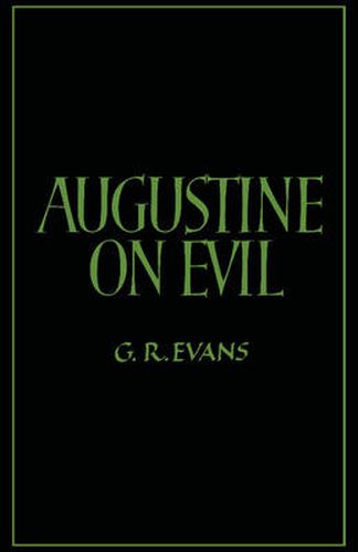 Cover image for Augustine on Evil