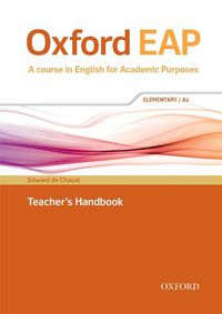 Cover image for Oxford EAP: Elementary/A2: Teacher's Book, DVD and Audio CD Pack