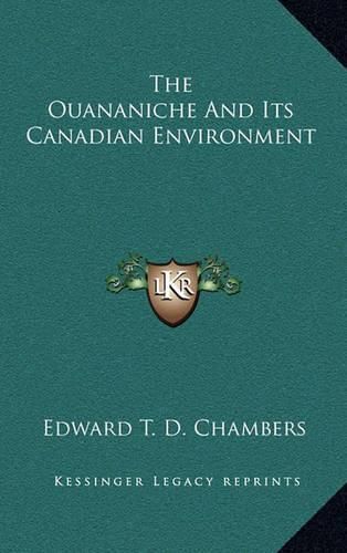 Cover image for The Ouananiche and Its Canadian Environment
