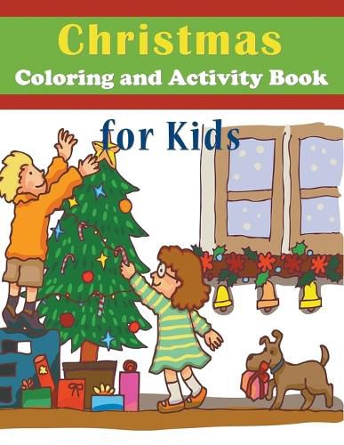 Cover image for Christmas Coloring and Activity Book for Kids