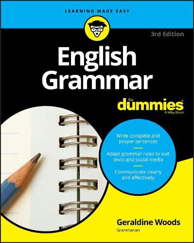 Cover image for English Grammar For Dummies 3e