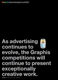 Cover image for Graphis Advertising Annual 2021