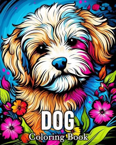 Cover image for Dog Coloring book