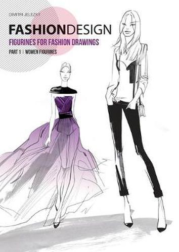 Cover image for FASHION DESIGN - Figurines for fashion drawings - Part 1 women figurines