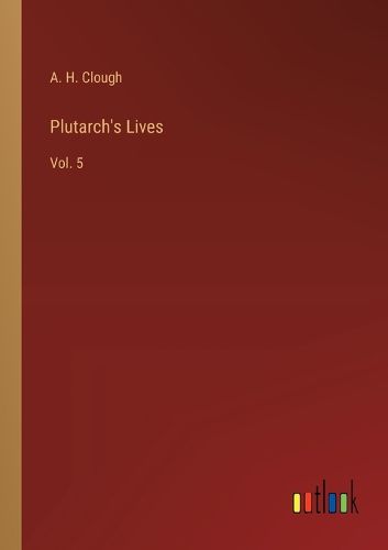 Cover image for Plutarch's Lives