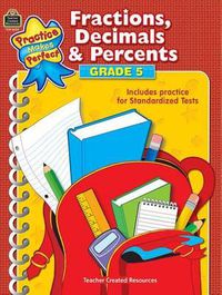 Cover image for Fractions, Decimals & Percents, Grade 5