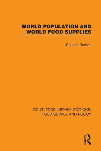 Cover image for World Population and World Food Supplies