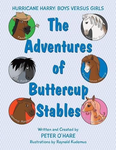 Cover image for The Adventures of Buttercup Stables: Hurricane Harry: Boys versus Girls