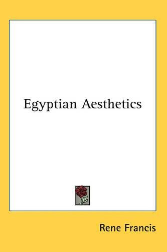 Cover image for Egyptian Aesthetics