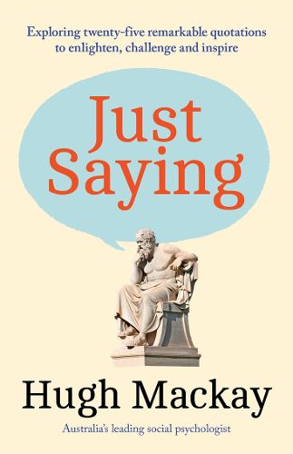 Cover image for Just Saying