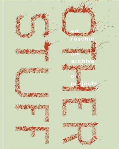 Cover image for Ed Ruscha: An Archive of Projects