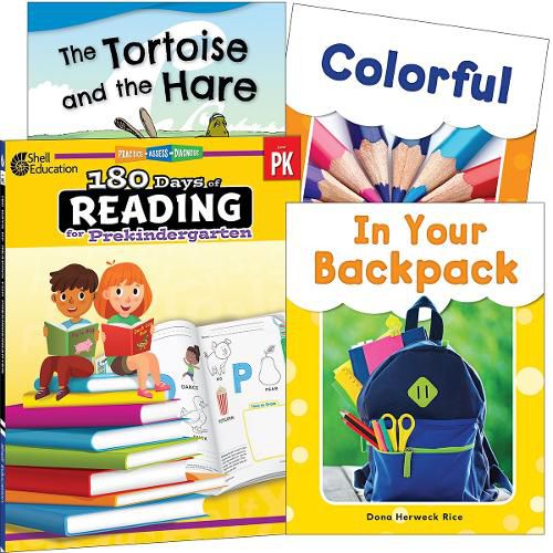 Cover image for Learn-at-Home: Reading Bundle Grade PK: 4-Book Set