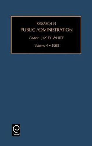 Cover image for Research in Public Administration