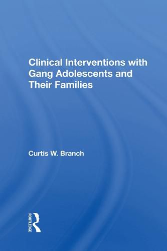 Cover image for Clinical Interventions with Gang Adolescents and Their Families