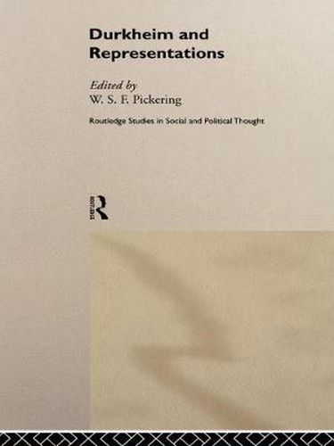 Cover image for Durkheim and Representations