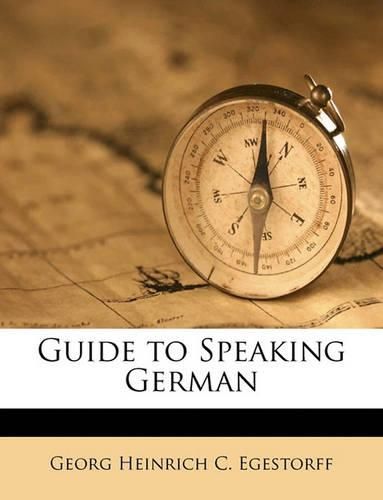 Cover image for Guide to Speaking German