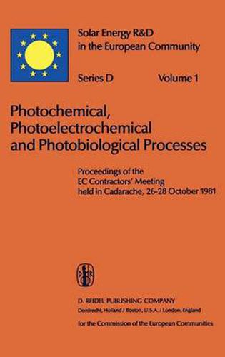 Cover image for Photochemical, Photoelectrochemical and Photobiological Processes, Vol.1