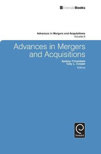 Cover image for Advances in Mergers and Acquisitions