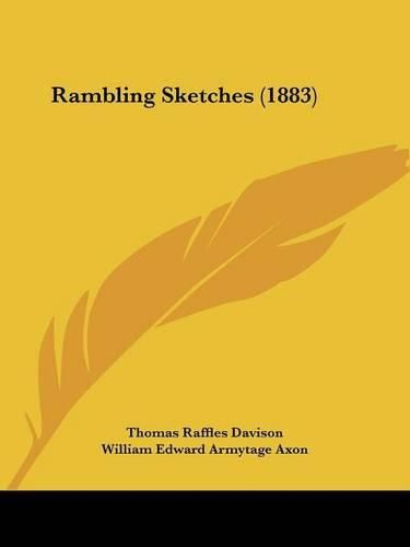 Cover image for Rambling Sketches (1883)