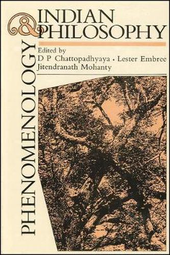 Cover image for Phenomenology and Indian Philosophy