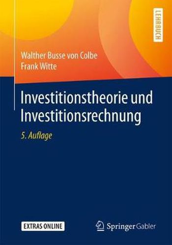 Cover image for Investitionstheorie und Investitionsrechnung