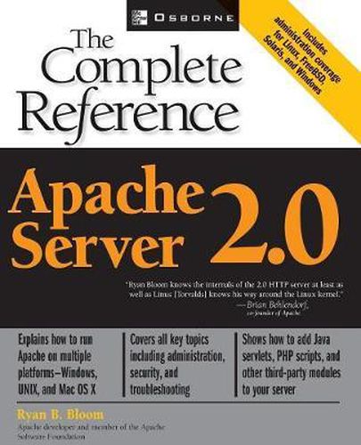 Cover image for Apache Server 2.0: The Complete Reference