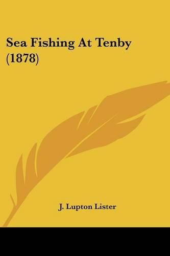 Cover image for Sea Fishing at Tenby (1878)