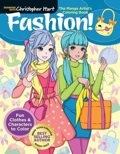 Cover image for The Manga Artist's Coloring Book: Fashion!: Fun Clothes & Characters to Color