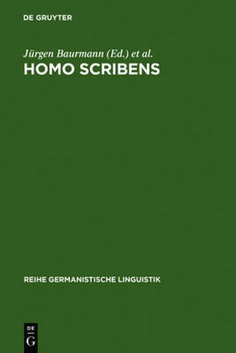 Cover image for Homo scribens