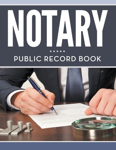 Cover image for Notary Public Record Book