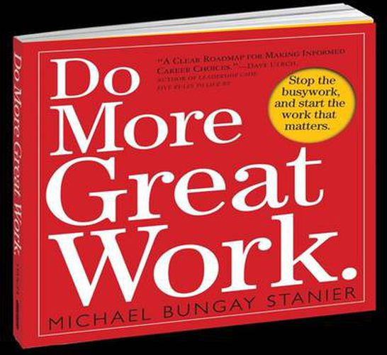 Cover image for Do More Great Work