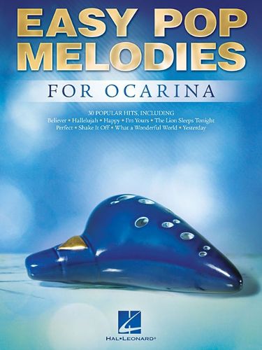 Cover image for Easy Pop Melodies for Ocarina